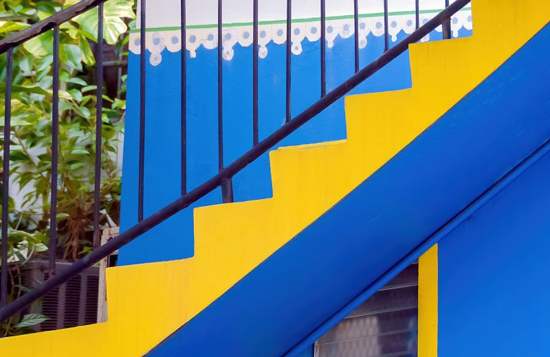 Stair Rails Painting Service